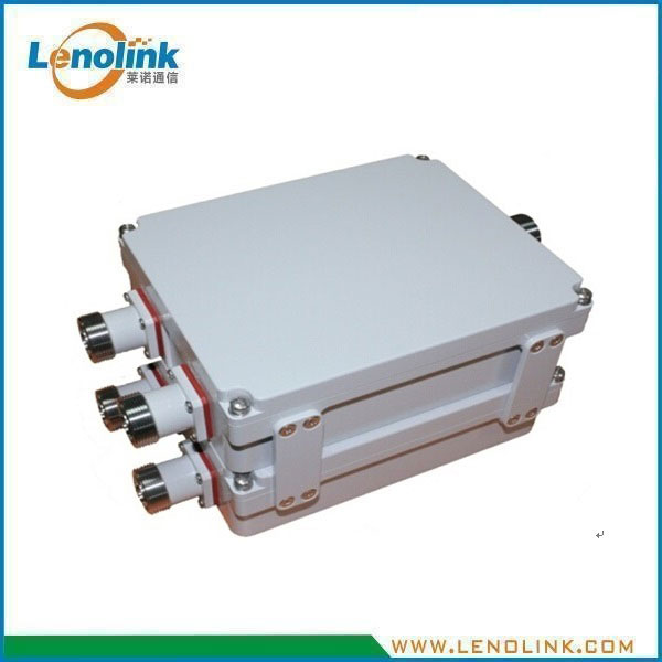 RF Dual Band Combiner combining LTE 5G frequency bands for DAS network